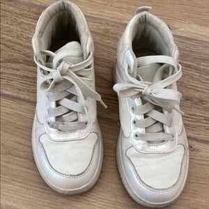 Kids White Sneakers